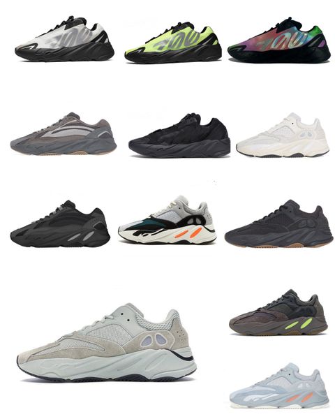 

most stylish hi 'shang kanye reze wave runner carbon turquoise static running shoes male 700 v3 orange tie dye female quick delivery