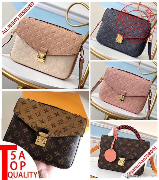 

pochette metis woman messenger bag genuine leather shoulder bag crossbody bags designer bag lady purse with boxb02
