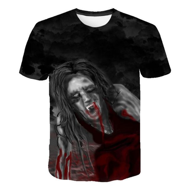 

blood black rose print 3d print shirts aesthetic hentai horror men clothing