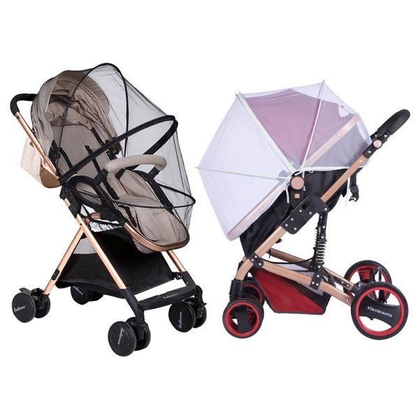 

stroller parts & accessories 2021 safe children crib mosquito net baby pushchair bug netting