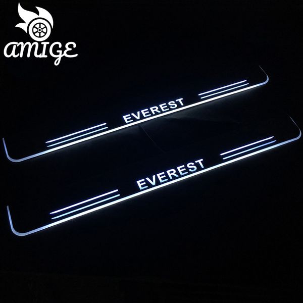 

led car pedal light sill pathway welcome scuff light for everest 2020 2020 door moving pedal lights
