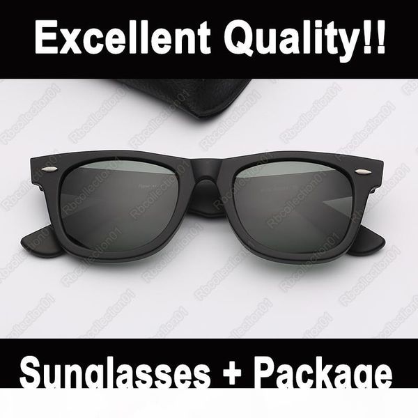 

brand ray sunglasses designer sun glasses fashion driving uv400 protection sunglasses for mens woman with leather case, White;black