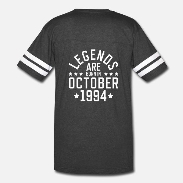 

legends are born october 1994 t shirt men customize tee shirt s-3xl costume gift funny summer style cool shirt