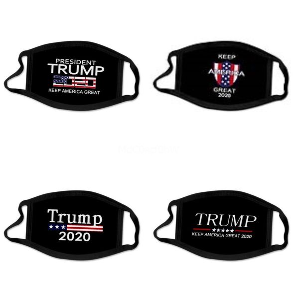 

masks trump american election supplies dustproof print protective mask universal for men and women american flag cycling mask#840, Black