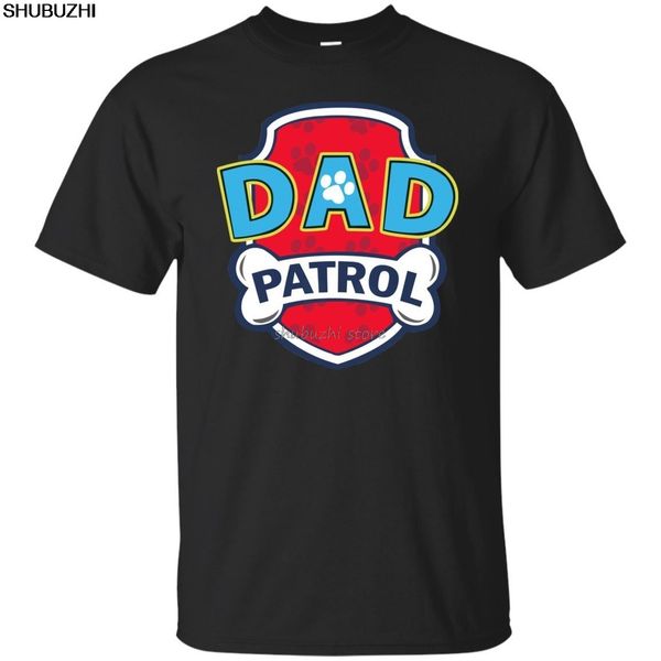 

funny dad patrol shirt dog dad t shirt mens black navy short sleeve size s-6xl cool casual pride t shirt men sbz1379