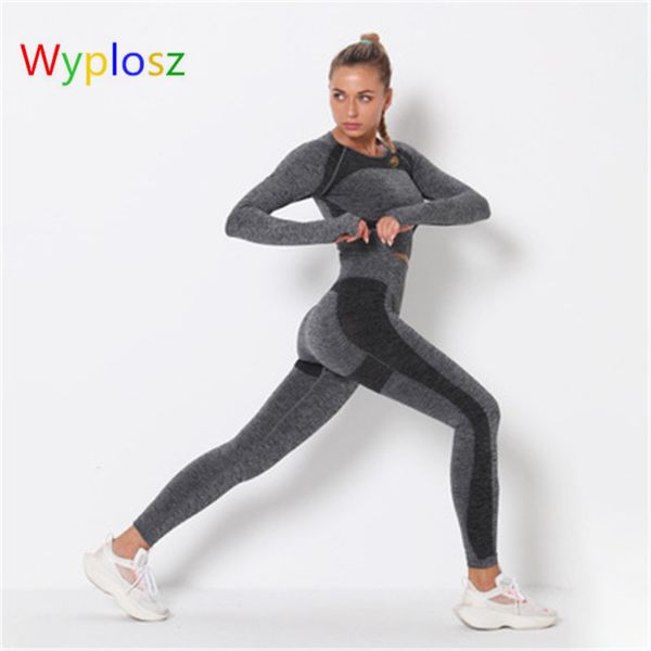 

yoga outfits wyplosz set seamless shrink peach hip push up pants sports fitness bra ladies clothing, White;red