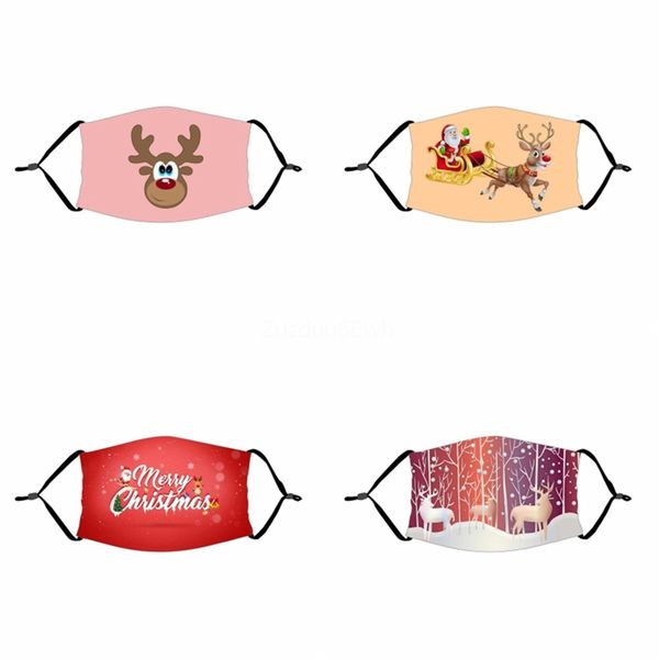 

reusableface mask dust mask travel windproof riding mask breathable designer printed masks#811, Black
