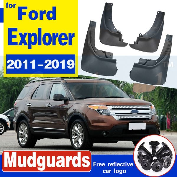 Für Ford Explorer 2011 - 2019 Mudflaps Splash Guards Schlammklappen vorne Heck -Kotflügel Fender 2017 2015 2014 2013 2012 2012
