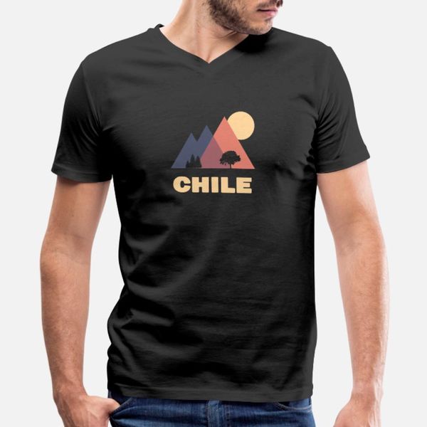 

chile t shirt men custom cotton size s-3xl original anti-wrinkle funny spring autumn natural shirt