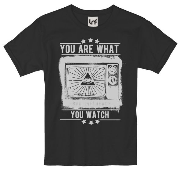 

sport 2019 new summer men fashion exclusive men's t-shirt - you are what you watch - design o-neck tee shirts