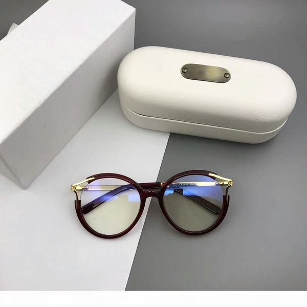 

new eyeglasses frame 2692 spectacle frame eyeglasses for men women myopia glasses frame clear lens with original box, Silver