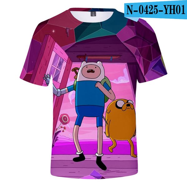 

adventure time finn and jake the dog face man woman 3d print shirts graphic hippie horror men clothing