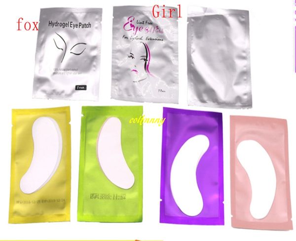 

false eyelashes 3000pcs/lot paper patches eyelash under eye pads lash extension hydrating tips sticker wraps make up tools