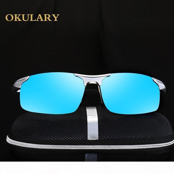 

2018 men goggle polaroid sunglasses 5 color plastic frame sunglasses with ing, White;black