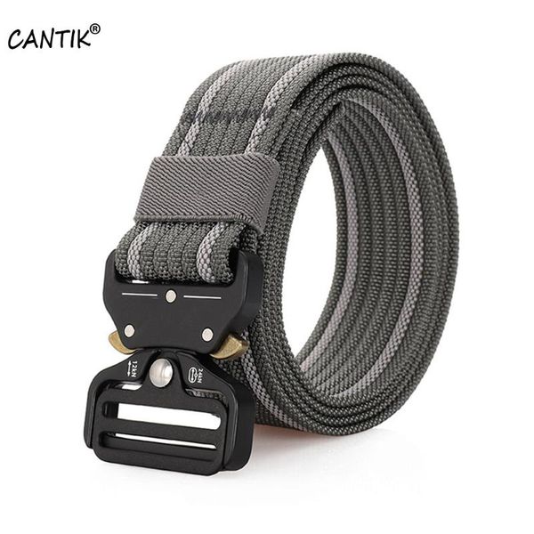 

cantik young man automatic buckle male training multifunctional tactical outdoor nylon trouser belt men cbca157, Black;brown
