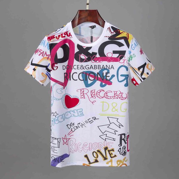 

мужчины t shirt мода лето новые футболки повседневная футболка с коротким рукавом дышащий тройники короткие рукава печать круглые тройники ш, White;black