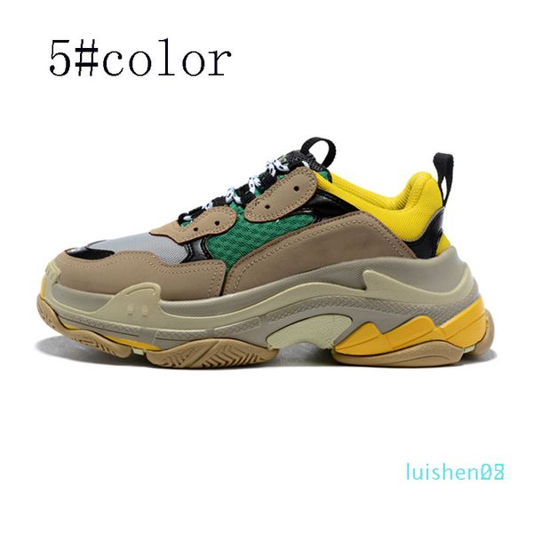 

designer shoes fashion paris 17 fw casual of triple s sneaker men's women black pink white sports sneakers size 36-45 l25