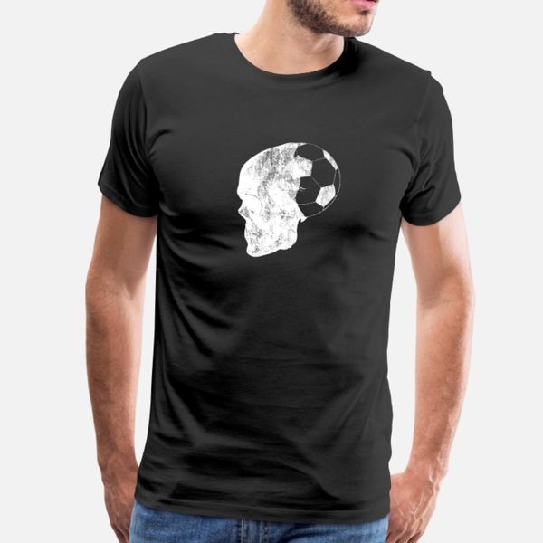 

122179 soccer coach gifts s white skull socce t shirt men print tee shirt s-xxxl family interesting authentic summer kawaii shirt