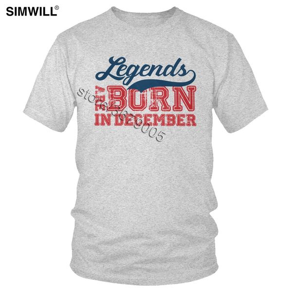 

vintage legends are born in december tshirt men retro short sleeves cotton t shirt birthday gift ideas t-shirt big size tees