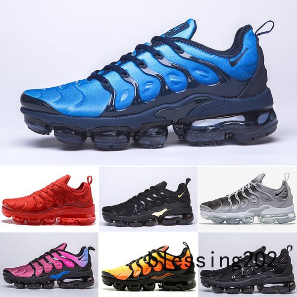 

new mens shoe sneakers tn plus breathable air cusion desingers casual running shoes new arrival color us5.5-11 eur40-46 sbw2p