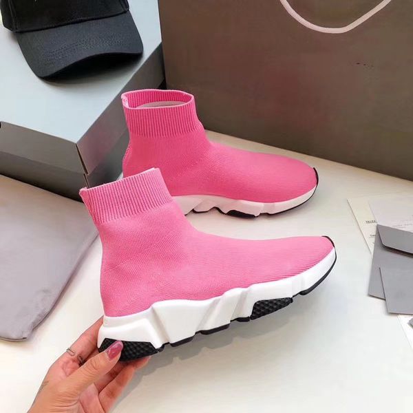 

носок обуви для мужчин и женщин обувь с pink тот же tyep из ручной вязки light износостойких и женские тренеров работает schoenen размер 36, White;red