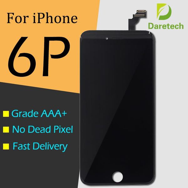 

cgjxsfor iphone 6 plus white iphone lcd display with touch screen digitizer complete assembly replacement dhl ing