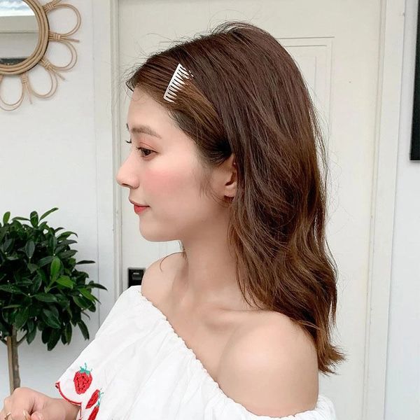 

2pcs cute bangs clip hairpin alloy lightweight no fade hair clip hair accessories for girls women hh88