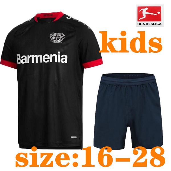 

20 21 leverkusen soccer jersey .bender home black 2020 2021 bayer 04 leverkusen havertz demirbay alario volland football shirt thailand, Black;yellow