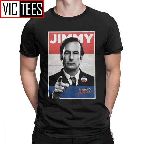 

vote jimmy the lawyers better call saul men's t shirts goodman tv series tees short sleeve t-shirt pure cotton gift idea