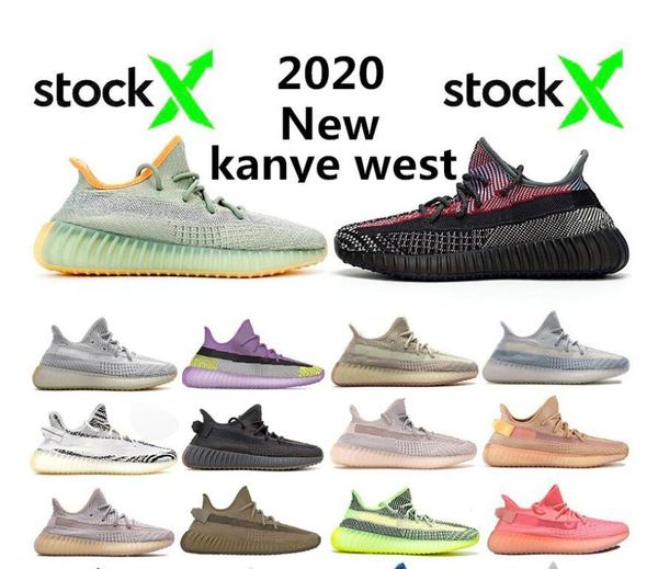 

kanye west eliada yecher asriel israfil men women running shoes sulfu abez static zebra zyon gid linen earth citrin sport trainers sneakers, White;red