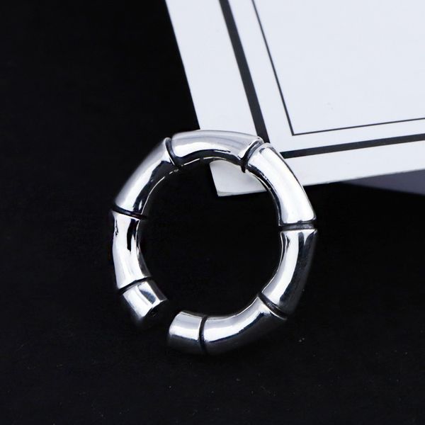 

925 pure silver men's ring bully personality index finger ring retro single new bamboo creative tide ring men