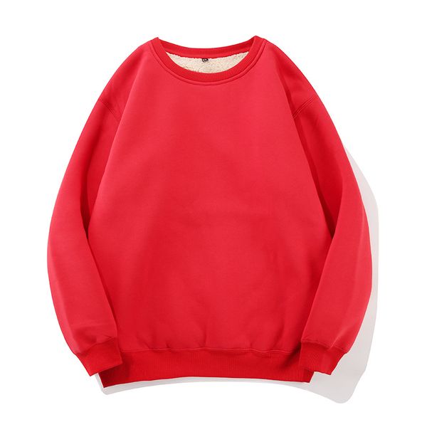 

men's hoodies thickened 2020 autumn male casual hoodies sweatshirts men 0-neck solid color sweatshirt pullover, Black