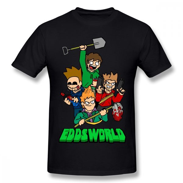 

eddsworld t shirt short sleeve t-shirt men hipster kpop cotton big size funny t shirts