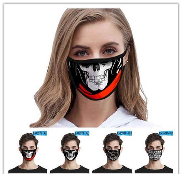 

fashion skull mask face be fabric black silk designer printing luxury personality washed ice face dustproof masks can 3d dayupshop kjplw