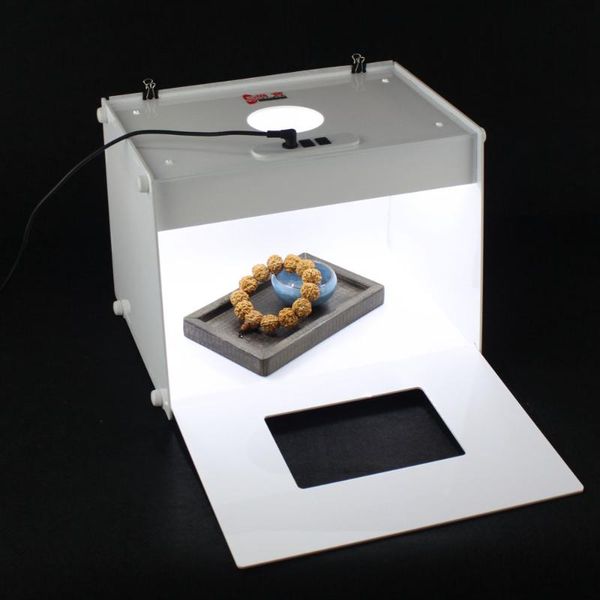 

303*246*238/mm mini 2pcs light strips professional portable d30 mini kit p pgraphy studio led p light box softbox