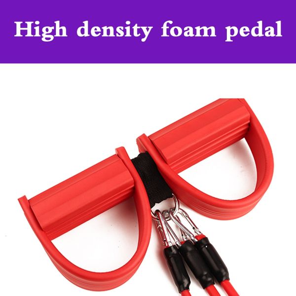 

3 in 1 exerciser sit- up fitness gear leg pull pedal exerciser multifunction strong fitness yoga resistance bands pedal
