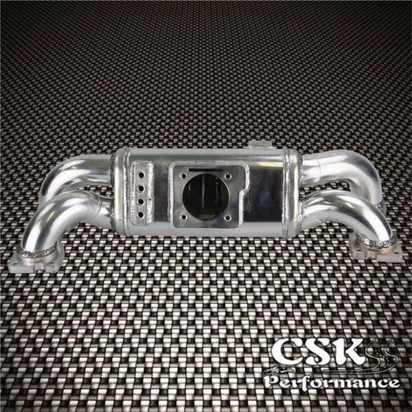 

alloy air intake manifold fits for impreza wrx sti turbo ej20 ej25 2001-2007