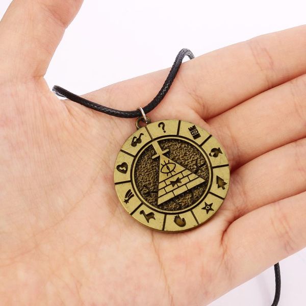 

gravity anime necklace 2020 new cartoon vintage fashion rope chain necklaces & pendants women men charm gifts jewelry, Silver