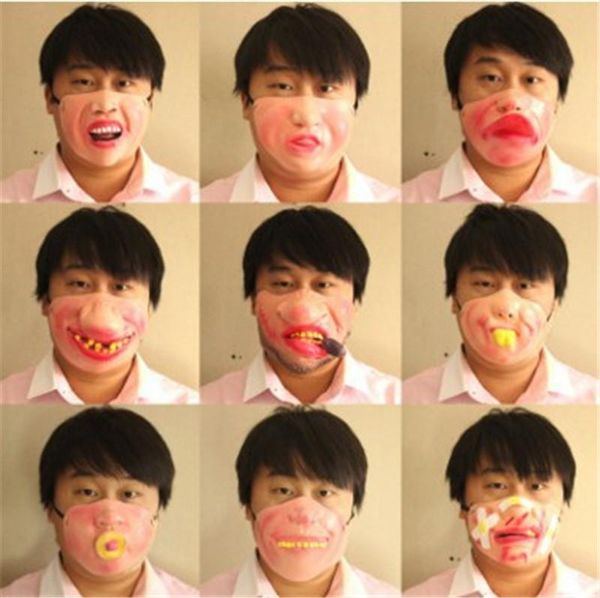 

halloween mischief fashion face mask silicone face masks scary funny human face masks dhl dhe610
