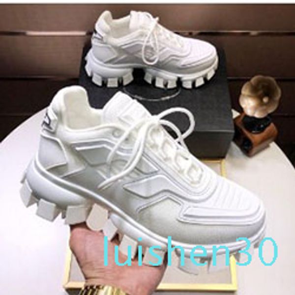 

casual shoes lates p cloudbust thunder lace up sneakers 19fw capsule series color matching men's platform luxury sneaker l30, Black