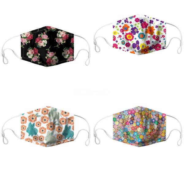 

print mask face masks fabric prectivemask proof washable cubrebocas#604, Black