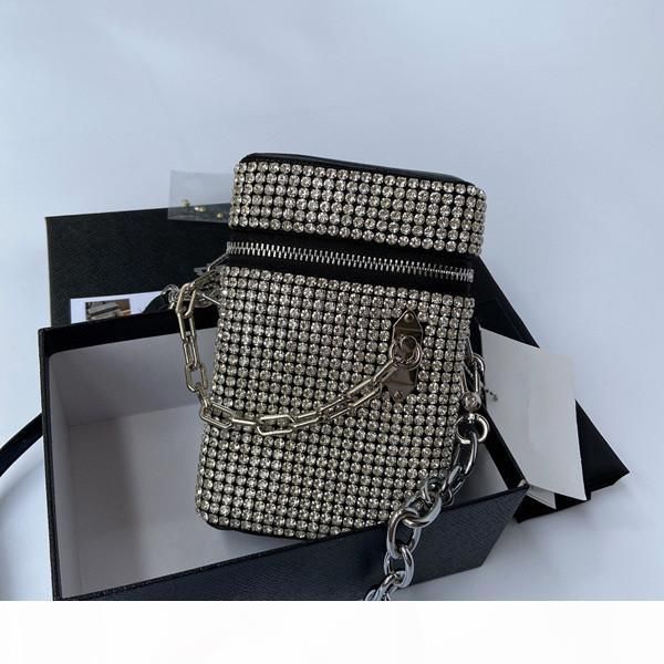 

women's 2020 new trend full diamond shoulder bag women's small bag messenger bag