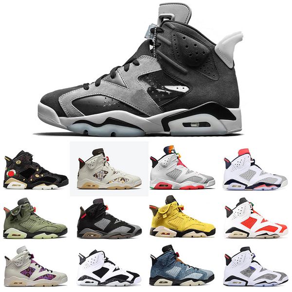 

2020 new arrivalsÂ jumpman 6 6s hare smoke grey quai 54 hommes black infrared mens basketball shoes trainers sports sneakers