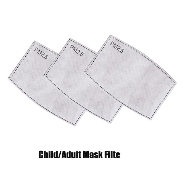 

5 layer mask filter protective pm2.5 disposable mask pad face masks replacement pad inner gasket replacement filter pad respirator