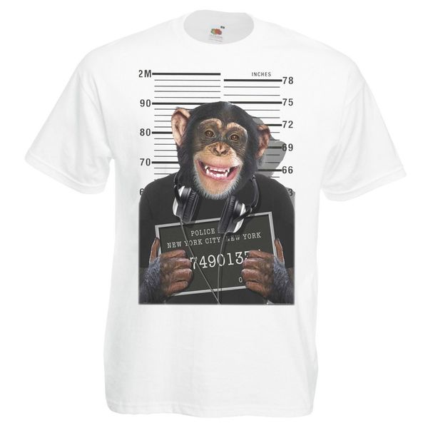 

2019 summer tee shirt mens new york department monkey mugsvintage fan art t-shirt o-neck t-shirt