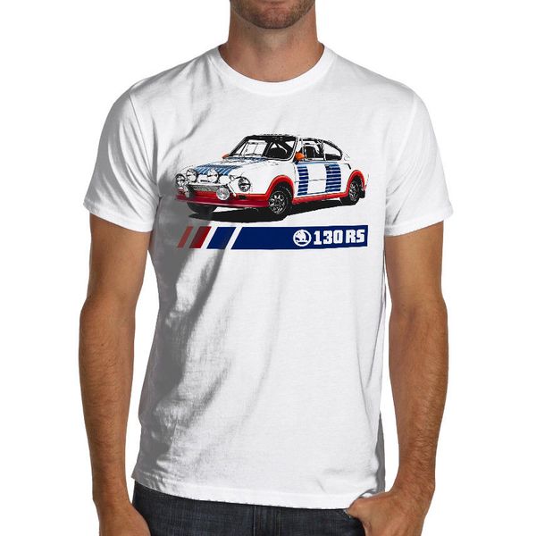 

2019 summer cool t-shirt german car fans 120 rs czech rally legend racings white or gray t-shirt rallye funny tee shirt