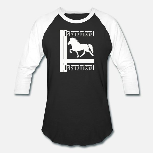 

icelandic horse pony merch t shirt men print tee shirt crew neck homme fitness comfortable spring autumn slim shirt