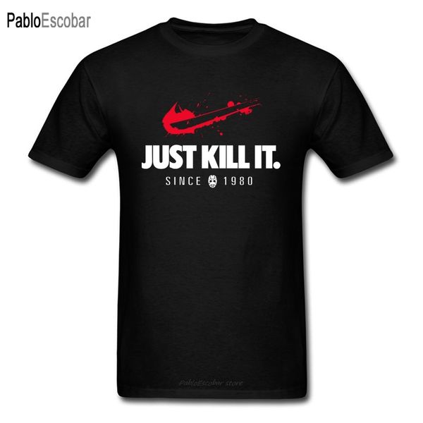 

just kill it since 1980 t-shirt jason voorhees t shirt men horror friday the 13th movie custom clothes walkin dead