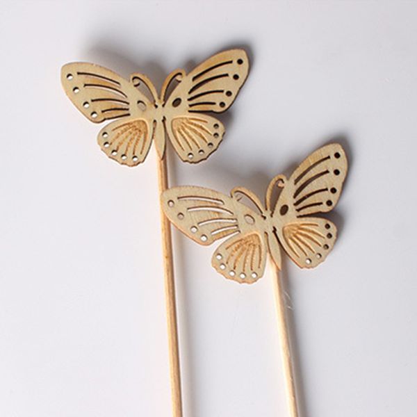 

10pcs home reed diffuser sticks wooden butterfly shape aromatherapy accessories