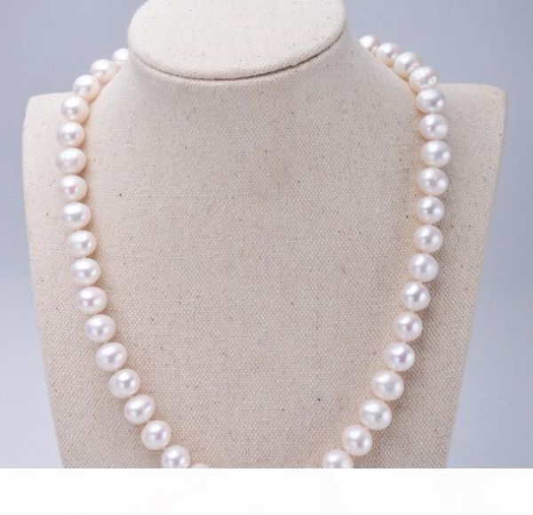 

fresh water pearl 45 cm long necklace for women 16cm bracelet gift for mother luxury fashion pearl neacklace n46, Silver